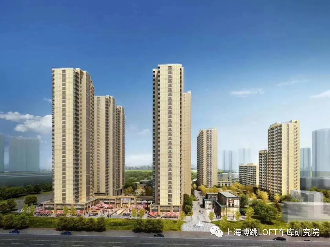 内蒙古采用了LOFT车库武汉当代集团春风十里项目现已结构封顶！